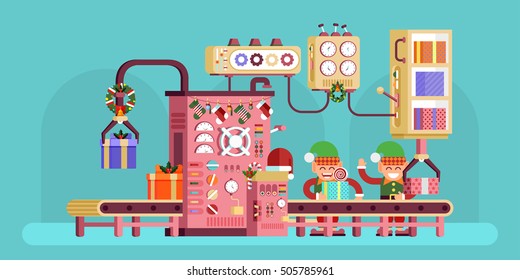 toy factory cartoon