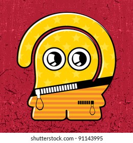 Stock Vector Illustration: Monster