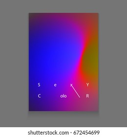 Stock vector illustration multicolored, rainbow background. Templates for placards, banners, flyers, presentations and reports. EPS10