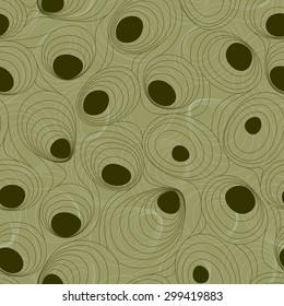 Stock Vector Illustration: Ornamental seamless pattern. Vector abstract background.