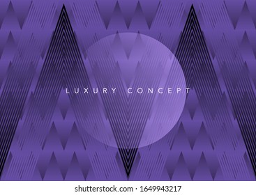 stock vector illustration of triangle lines modern purple concept wth mosaic background. gradient and lines. abstract vector background.
