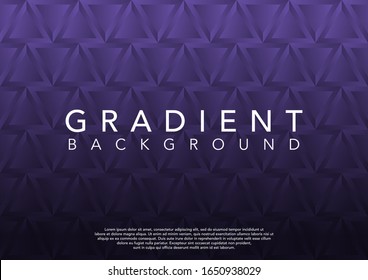 stock vector illustration of triangle modern purple concept with comet background. gradient and lines. abstract vector background.
