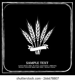 Stock Vector Illustration: wheat