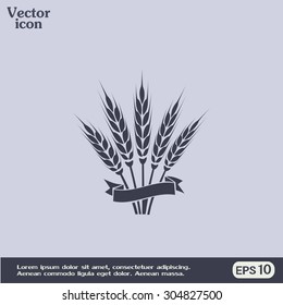 Stock Vector Illustration: wheat