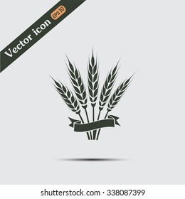 Stock Vector Illustration: wheat