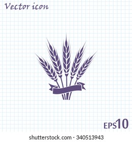 Stock Vector Illustration: wheat