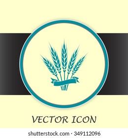 Stock Vector Illustration: wheat
