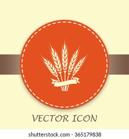 Stock Vector Illustration: wheat