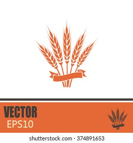 Stock Vector Illustration: wheat