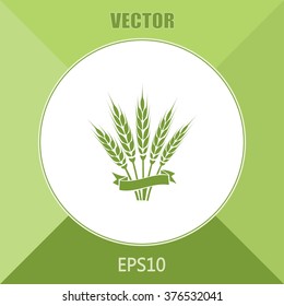 Stock Vector Illustration: wheat