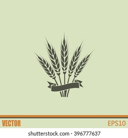 Stock Vector Illustration: wheat