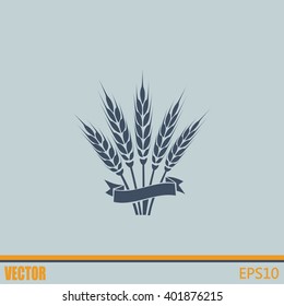 Stock Vector Illustration: wheat