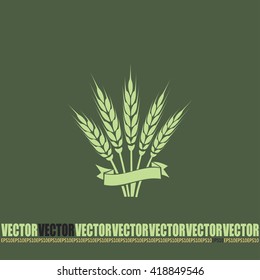 Stock Vector Illustration: wheat