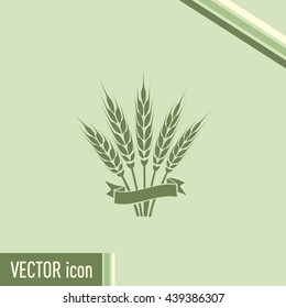 Stock Vector Illustration: wheat