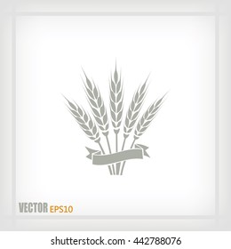 Stock Vector Illustration: wheat