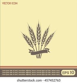 Stock Vector Illustration: wheat
