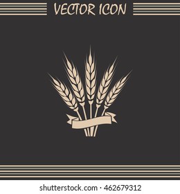 Stock Vector Illustration: wheat