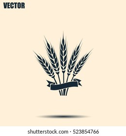 Stock Vector Illustration: wheat
