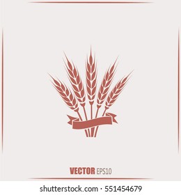 Stock Vector Illustration: wheat