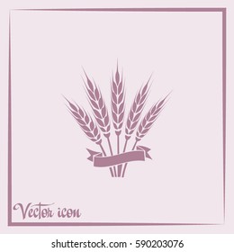 Stock Vector Illustration: wheat