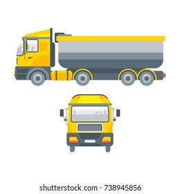 トラック 正面 のイラスト素材 画像 ベクター画像 Shutterstock