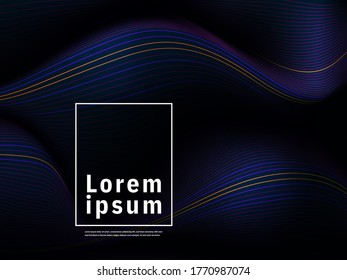vectorial material Líneas fondo abstracto cubiertas mínimas diseño colorido patrones de gradientes de medio tono 2