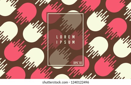 Stock vector minimal geometric background simple shapes eps vector.
