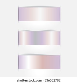 stock vector paper cut with shadow on the grey background.