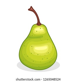 stock vector of pear graphic object illustration