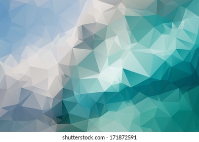 Stock vector polygonal design abstract geometrical background