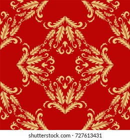 stock vector seamless flower, doodle pattern. abstract art background