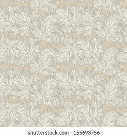 Stock vector seamless pattern with abstract wavy.