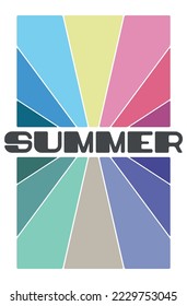 Stock vector seasonal color analysis palettes for summer type of appearance. Color guide with best colors for summer 