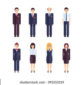 Stock Vector Set Isolated Characters Regional Stock Vector (Royalty ...