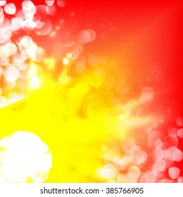 Stock Vector a Shiny background with flares