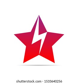 stock vector star logo template. logo icon graphic design symbol for company leaders with star shape.