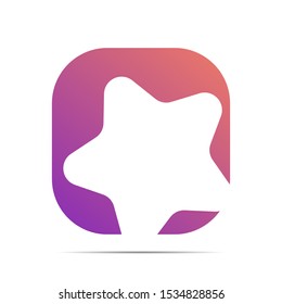 stock vector star logo template. logo icon graphic design symbol for company leaders with star shape.