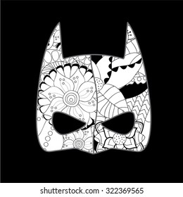 stock vector superhero isolated style icon. path design. 