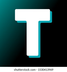 stock vector T geometric bold letter, technology, futuristic abstract logo icon design template for business corporate. minimalistic concept logo design.