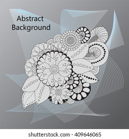 stock vector template for brochure, card, cover, book on the wave background