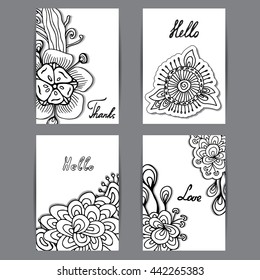stock vector template for brochure, card, cover, book 