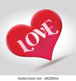 Stock vector valentines day heart