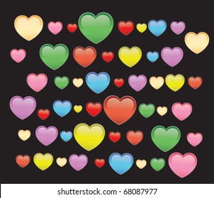 Stock vector valentne day background
