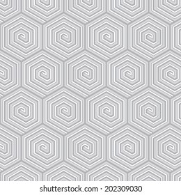 stock vector white abstract geometric transparent seamless pattern texture background