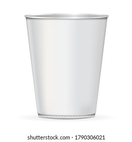 stock vector of white realistic coffee cup 