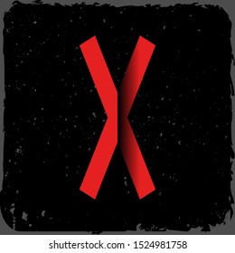 stock vector X brush splatter letter, abstract logo icon design template for business corporate. minimalistic concept logo design.