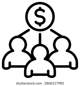 Stockholder Icon Element For Design