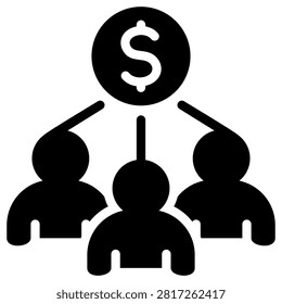 Stockholder Icon Element For Design