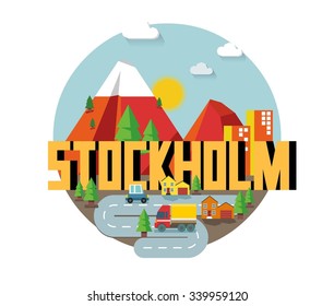 Stockholm city is a beautiful destination to visit for tourism.