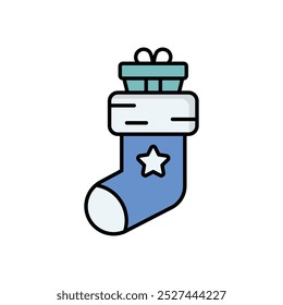 Icono de la media aislado en un fondo blanco. Ilustración vectorial.